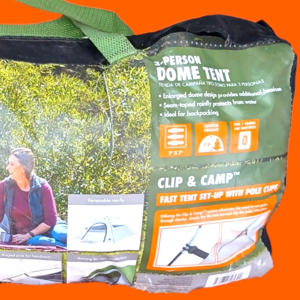 Ozark  Trail 3 person Domed Tent